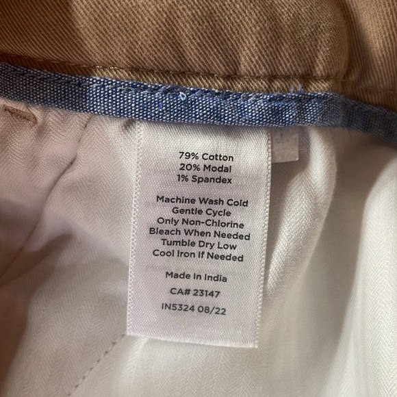 Talbots Women’s Pant High Rise Wide Full Length Leg Zipper Pockets Size 18W Plus - Picture 8 of 13